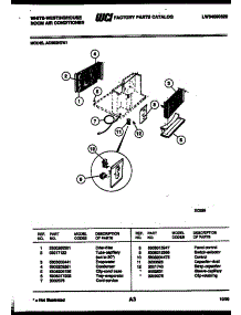 03 - Electrical Parts parts for Frigidaire Air Conditioner AC062N7A1 from AppliancePartsPros.com