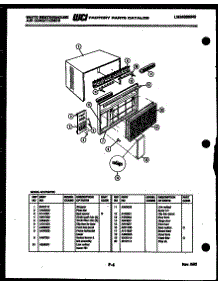 03 - Electrical Parts parts for Frigidaire Air Conditioner AH085J7T3 from AppliancePartsPros.com