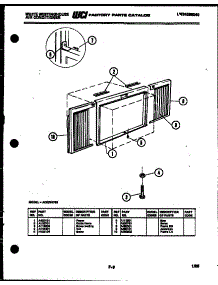 05 - Compressor Parts parts for Frigidaire Air Conditioner AH085J7T3 from AppliancePartsPros.com