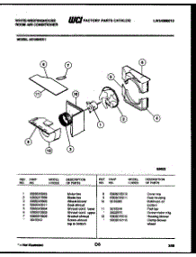 04 - Air Handling Parts parts for Frigidaire Air Conditioner AS186N2K1 from AppliancePartsPros.com