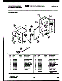 03 - Electrical Parts parts for Frigidaire Air Conditioner AS277M2K7 from AppliancePartsPros.com
