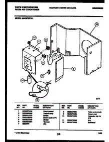 03 - Electrical Parts parts for Frigidaire Air Conditioner MAC073P7A1 from AppliancePartsPros.com
