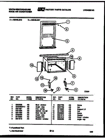 06 - Cabinet And Installation Parts parts for Frigidaire Air Conditioner AS248L2K7 from AppliancePartsPros.com