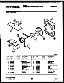 04 - Air Handling Parts parts for Frigidaire Air Conditioner AS277M2K7 from AppliancePartsPros.com