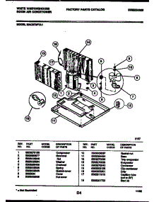 05 - System Parts parts for Frigidaire Air Conditioner MAC073P7A1 from AppliancePartsPros.com