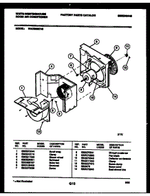 03 - Air Handling Parts parts for Frigidaire Air Conditioner WAC053S7A2 from AppliancePartsPros.com