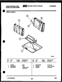 05 - Unit Parts parts for Frigidaire Air Conditioner AL095N1A1 from AppliancePartsPros.com