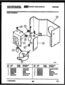 04 - Electrical Parts parts for Frigidaire Air Conditioner WAC062P7A1 from AppliancePartsPros.com