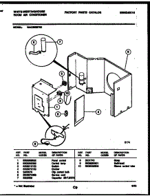 04 - Electrical Parts parts for Frigidaire Air Conditioner WAC063S7A2 from AppliancePartsPros.com