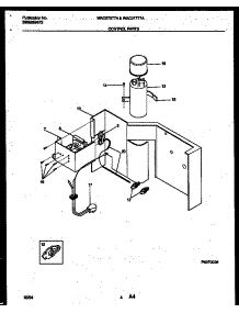03 - Control Parts parts for Frigidaire Air Conditioner WAC073T7A2 from AppliancePartsPros.com