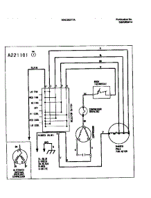 08 - Wiring Diagram parts for Frigidaire Air Conditioner WAC053T7A5 from AppliancePartsPros.com