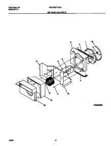 04 - Air Handling Parts parts for Frigidaire Air Conditioner WAC052T7A2A from AppliancePartsPros.com