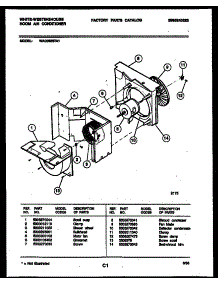 03 - Air Handling Parts parts for Frigidaire Air Conditioner WAC063S7A1 from AppliancePartsPros.com