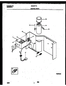 03 - Control Parts parts for Frigidaire Air Conditioner WAC067T7A1 from AppliancePartsPros.com