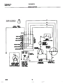 07 - Wiring Diagram parts for Frigidaire Air Conditioner WAC083W7A5A from AppliancePartsPros.com