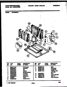 05 - Unit Parts parts for Frigidaire Air Conditioner WAC063S7A2 from AppliancePartsPros.com