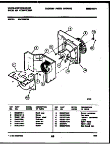 03 - Air Handling Parts parts for Frigidaire Air Conditioner WAC083S7A2 from AppliancePartsPros.com