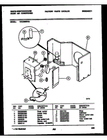 04 - Electrical Parts parts for Frigidaire Air Conditioner WAC083S7A2 from AppliancePartsPros.com