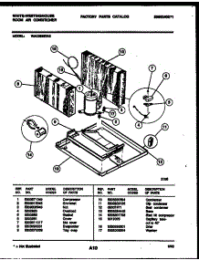 05 - Unit Parts parts for Frigidaire Air Conditioner WAC083S7A2 from AppliancePartsPros.com