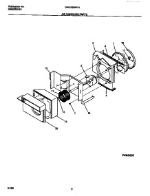 04 - Air Handling Parts parts for Frigidaire Air Conditioner WAC086W7A1 from AppliancePartsPros.com