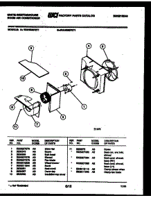 04 - Air Handling Parts parts for Frigidaire Air Conditioner WAH096P2T1 from AppliancePartsPros.com