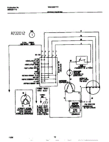07 - Wiring Diagram parts for Frigidaire Air Conditioner WAK083F7V1 from AppliancePartsPros.com