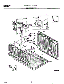 05 - Compressor Parts parts for Frigidaire Air Conditioner WAH094S2T2 from AppliancePartsPros.com