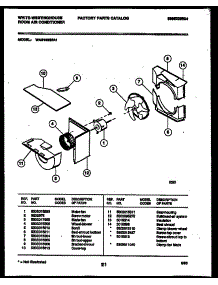 04 - Air Handling Parts parts for Frigidaire Air Conditioner WAS183S2A1 from AppliancePartsPros.com