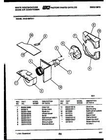 04 - Air Handling Parts parts for Frigidaire Air Conditioner WAS186P2K1 from AppliancePartsPros.com