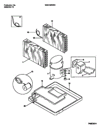 05 - Compressor parts for Frigidaire Air Conditioner WAS186W2A2 from AppliancePartsPros.com