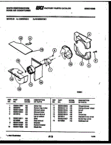 04 - Air Handling Parts parts for Frigidaire Air Conditioner WAS256P2K1 from AppliancePartsPros.com