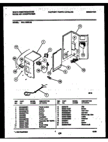 03 - Electrical Parts parts for Frigidaire Air Conditioner WAL123S1A2 from AppliancePartsPros.com