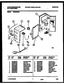 03 - Electrical Parts parts for Frigidaire Air Conditioner WAS226P2K2 from AppliancePartsPros.com