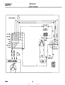 07 - Wiring Diagram parts for Frigidaire Air Conditioner WAV157S1A3 from AppliancePartsPros.com