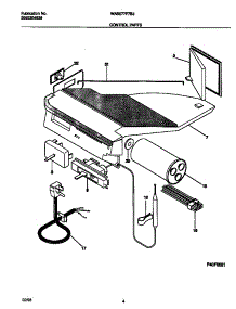 03 - Control  Parts parts for Frigidaire Air Conditioner WAB077F7B3 from AppliancePartsPros.com
