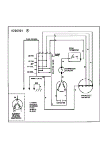 07 - Wiring Diagram parts for Frigidaire Air Conditioner WAC052T7A6 from AppliancePartsPros.com