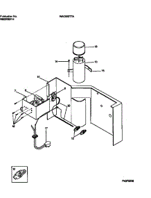 03 - Controls parts for Frigidaire Air Conditioner WAC053T7A4 from AppliancePartsPros.com