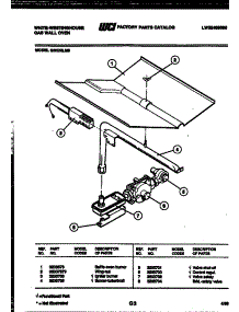 03 - Gas Control parts for Frigidaire Oven GB222LM0 from AppliancePartsPros.com