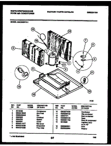 05 - Unit Parts parts for Frigidaire Air Conditioner MAC083P7A1 from AppliancePartsPros.com