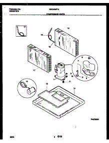 05 - Compressor Parts parts for Frigidaire Air Conditioner WAC056P7A2 from AppliancePartsPros.com