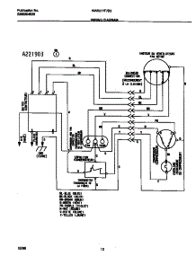 07 - Wiring  Diagram parts for Frigidaire Air Conditioner WAB077F7B3 from AppliancePartsPros.com