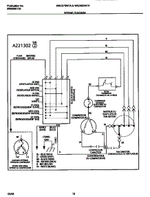 07 - Wiring Diagram parts for Frigidaire Air Conditioner WAC083W7A1 from AppliancePartsPros.com