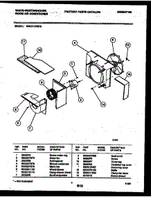 04 - Air Handling Parts parts for Frigidaire Air Conditioner WAH117P2T3 from AppliancePartsPros.com