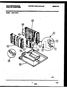 05 - System Parts parts for Frigidaire Air Conditioner WAH117P2T3 from AppliancePartsPros.com