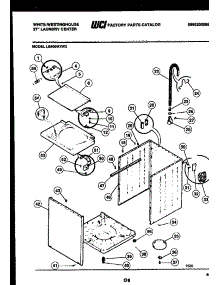 05 - Cabinet Parts parts for Frigidaire Washer Dryer Combo LE400MXD2 from AppliancePartsPros.com