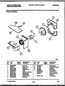 04 - Air Handling Parts parts for Frigidaire Air Conditioner WAS189P2K1 from AppliancePartsPros.com