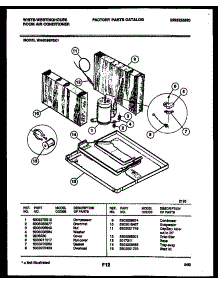 05 - Unit Parts parts for Frigidaire Air Conditioner WAS189P2K1 from AppliancePartsPros.com