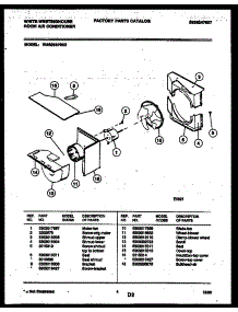 04 - Air Handling Parts parts for Frigidaire Air Conditioner WAS256P2K2 from AppliancePartsPros.com