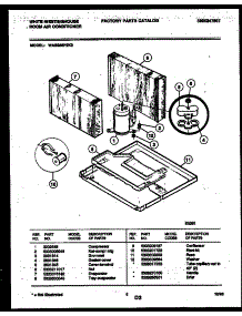 05 - System Parts parts for Frigidaire Air Conditioner WAS256P2K2 from AppliancePartsPros.com