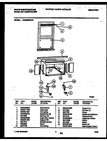 06 - Cabinet And Installation Parts parts for Frigidaire Air Conditioner WAS256P2K2 from AppliancePartsPros.com